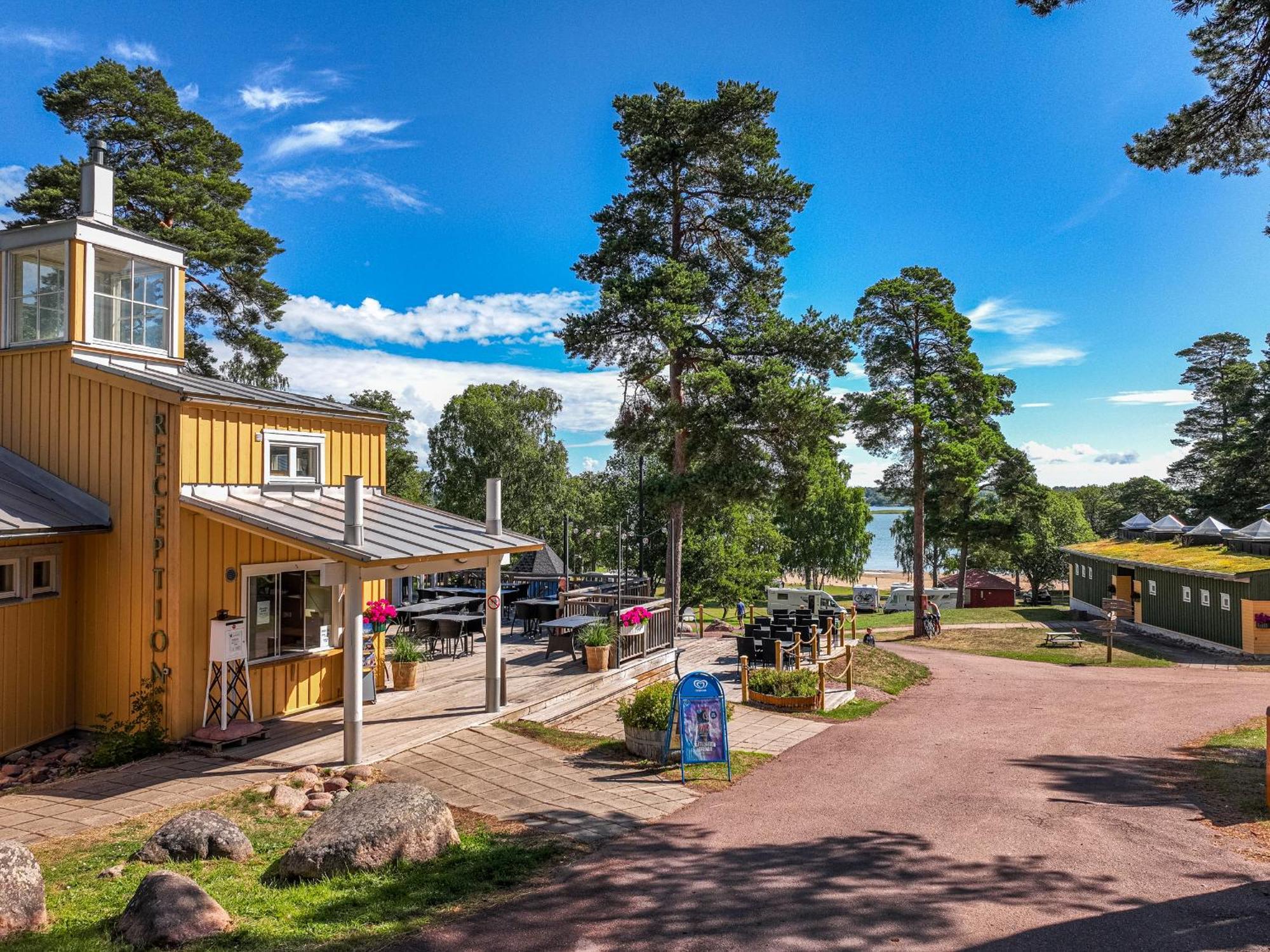 Groena Uddens Camping Mariehamn Bagian luar foto